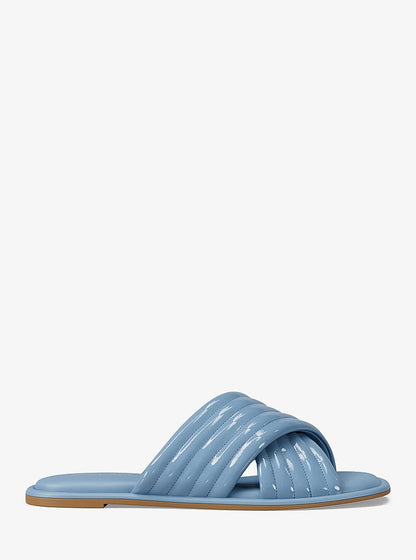 Michael Kors Portia Patent Slide Sandal