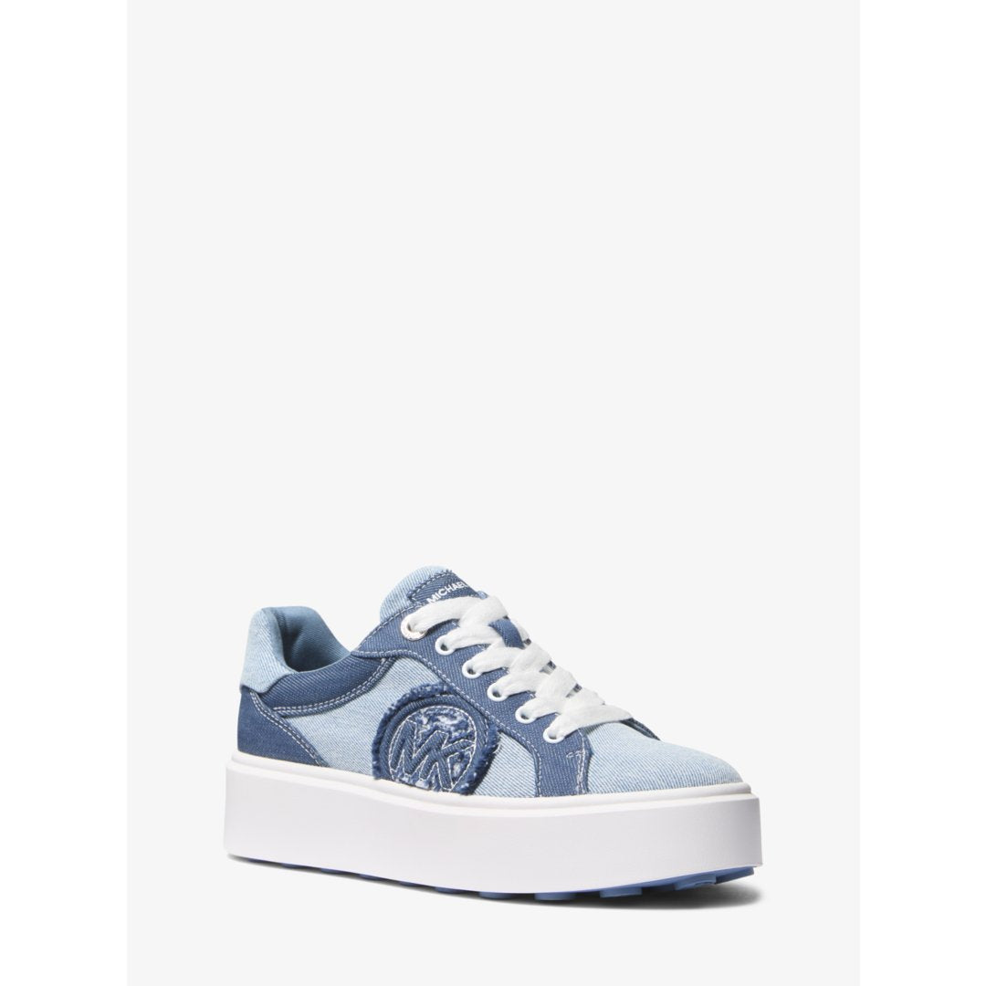 Michael Kors Romey Denim Platform Sneaker