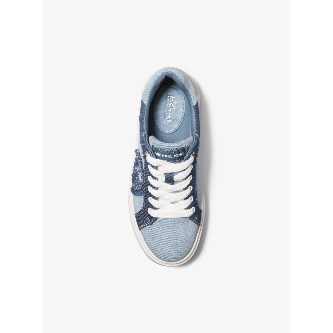 Michael Kors Romey Denim Platform Sneaker