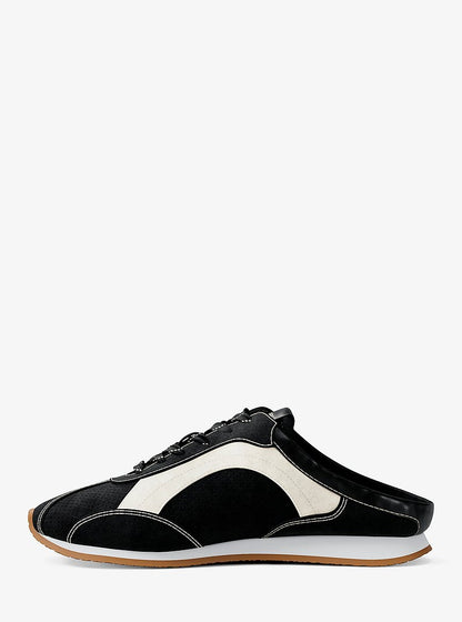 Michael Kors Avi Suede Slip-On Sneaker BLACK