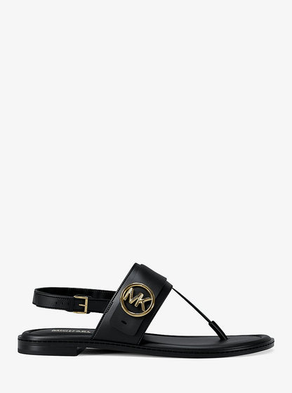 Michael Kors Carmen Thong Sandal BLACK