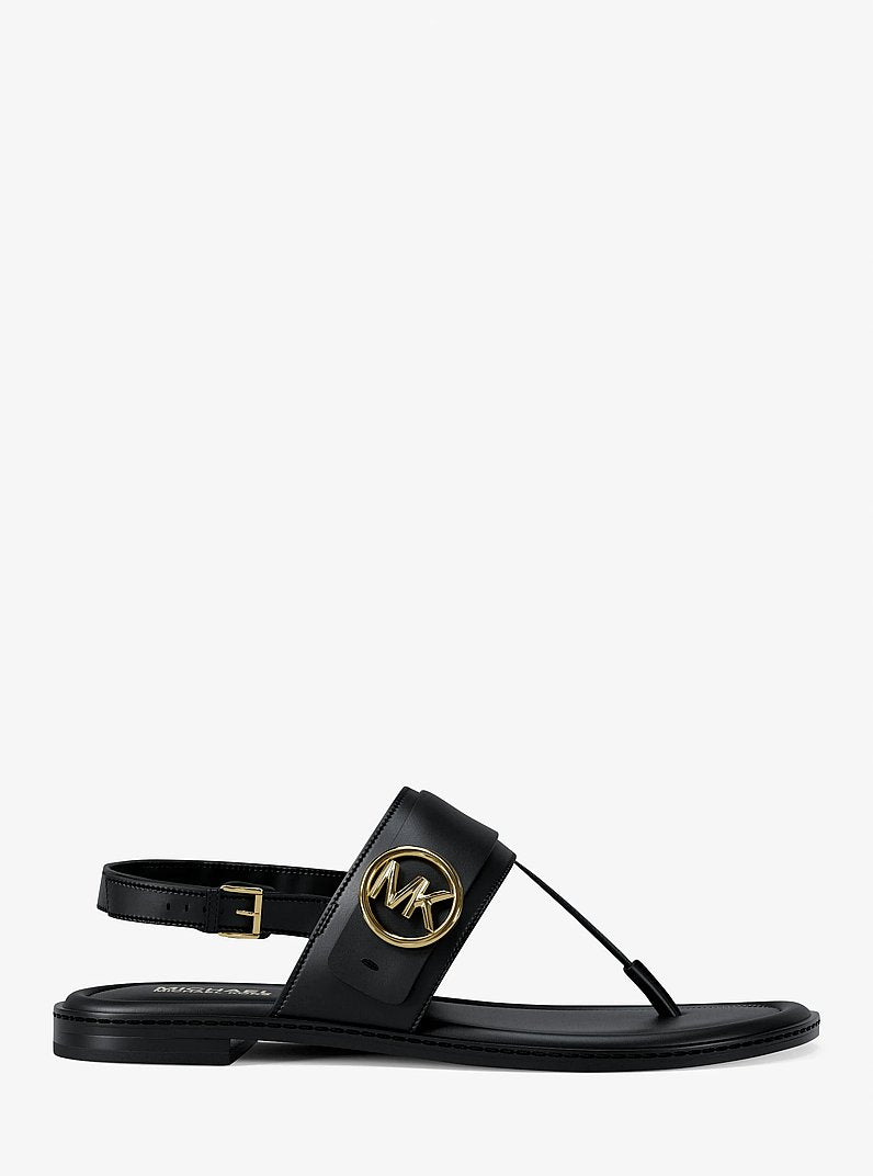 Michael Kors Carmen Thong Sandal BLACK