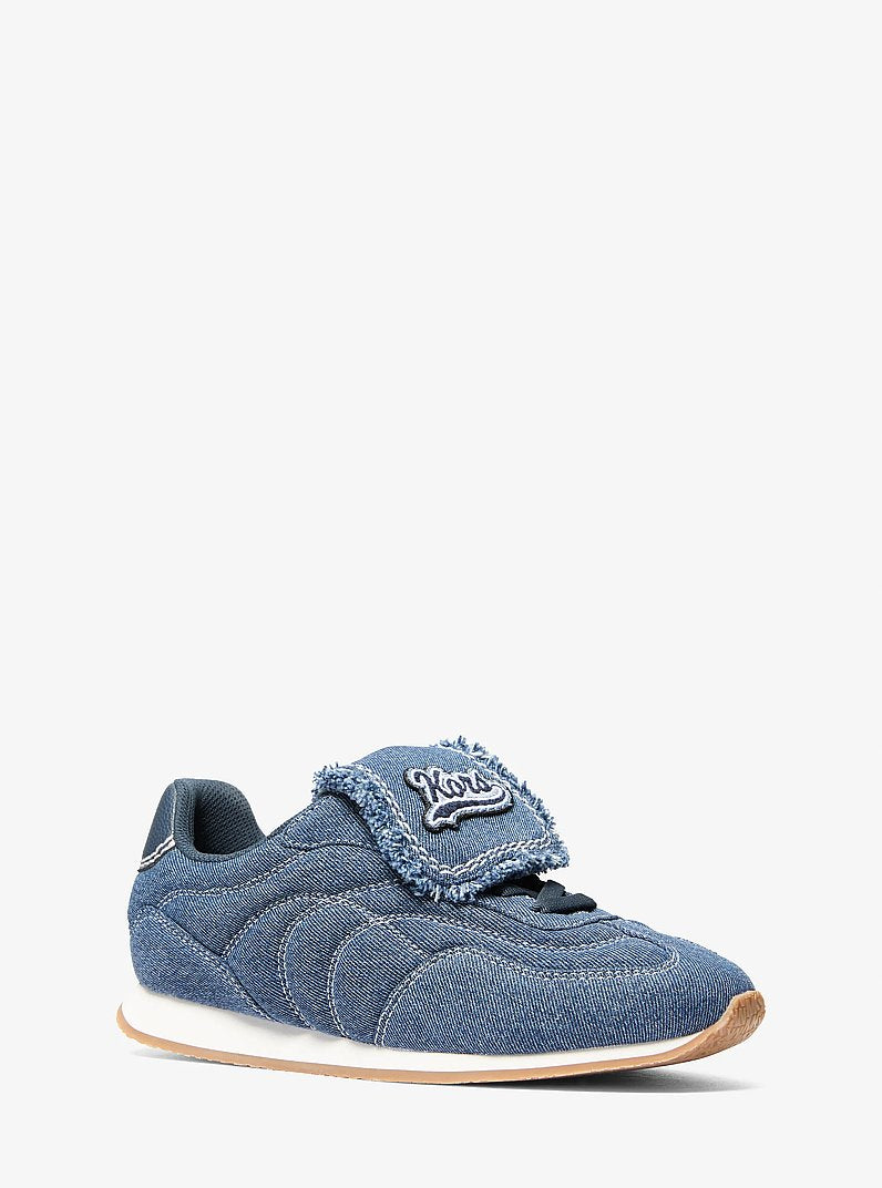 Michael Kors Essex Denim Trainer DK VT BLUWSH