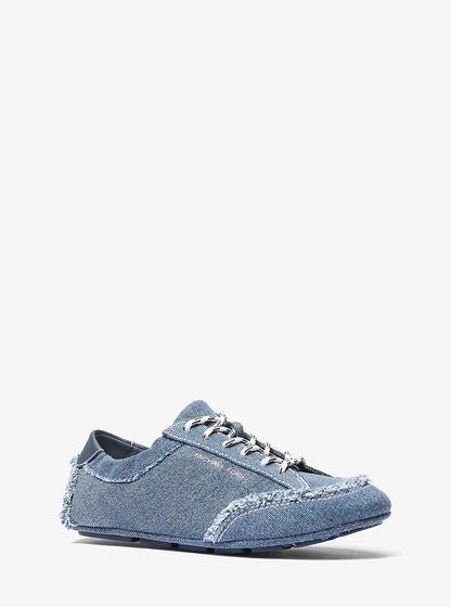 Michael Kors Susie Denim Trainer DK VT BLUWSH
