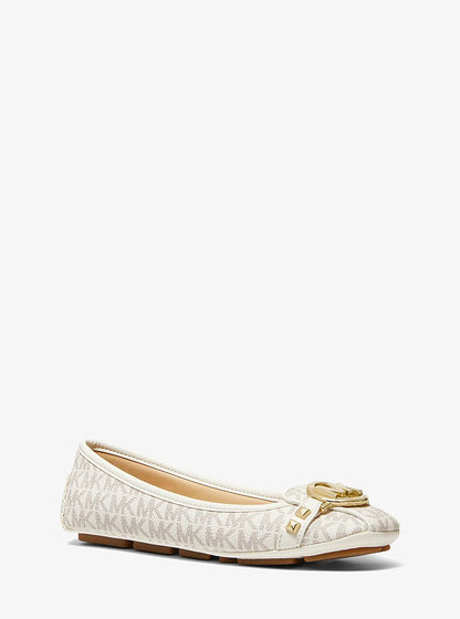Michael Kors Fulton Studded Logo Moccasin VANILLA