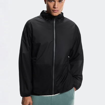 On Explore Lightweight Waterproof Jacket Black