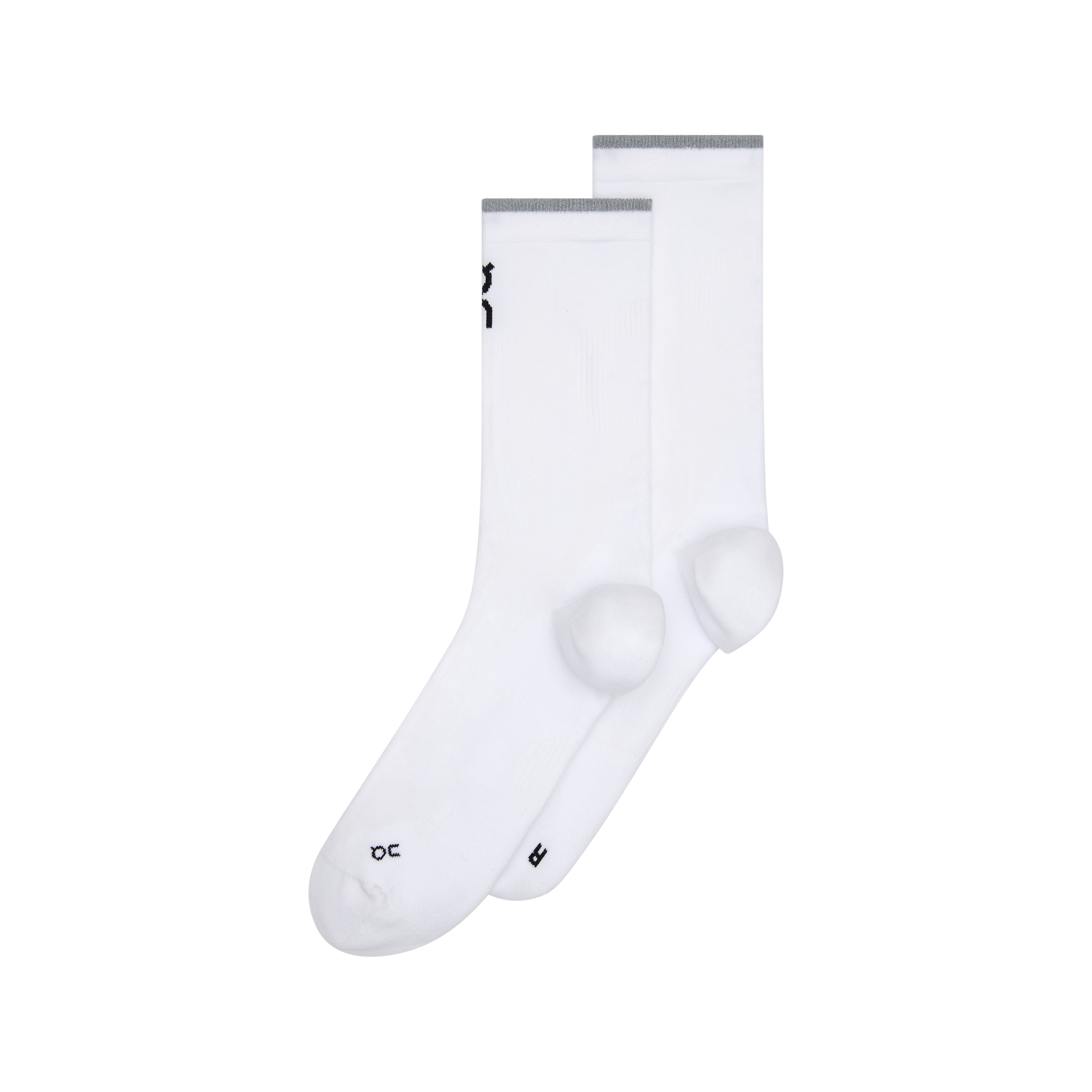 On Elite Run Sock High Hyper White