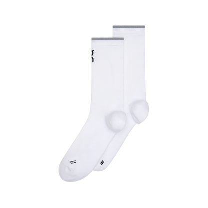 On Elite Run Sock High Hyper White