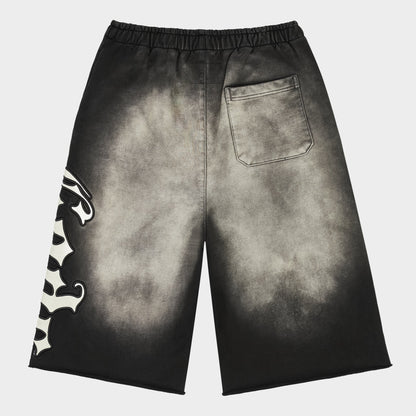 Godspeed OG Logo 3QTR Shorts (Black / Wash)
