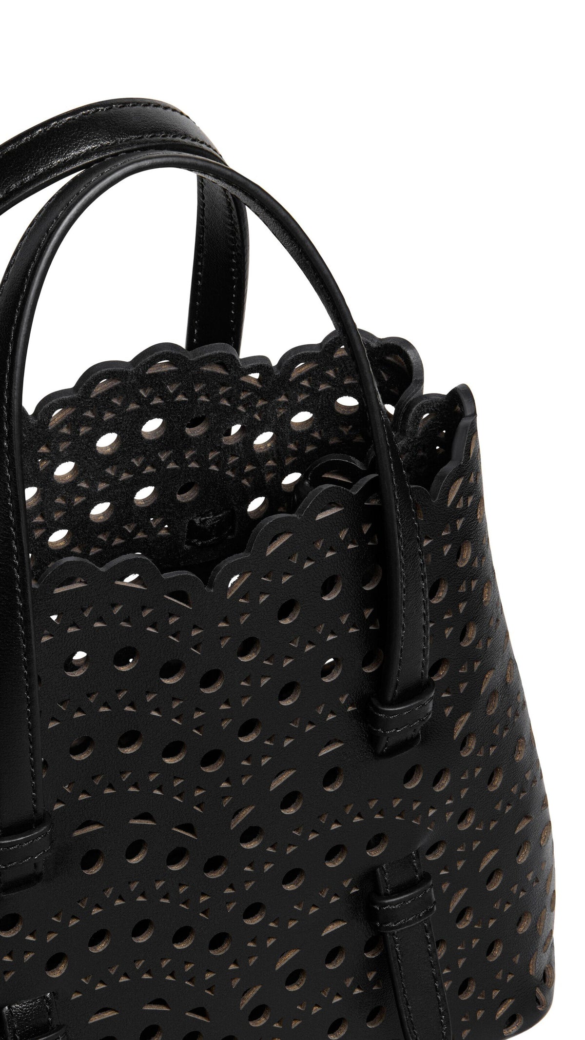 Alaïa Mina 20 Bag In Perforated Vienne Calfskin