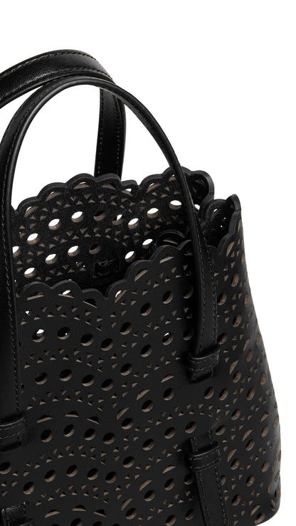 Alaïa Mina 20 Bag In Perforated Vienne Calfskin