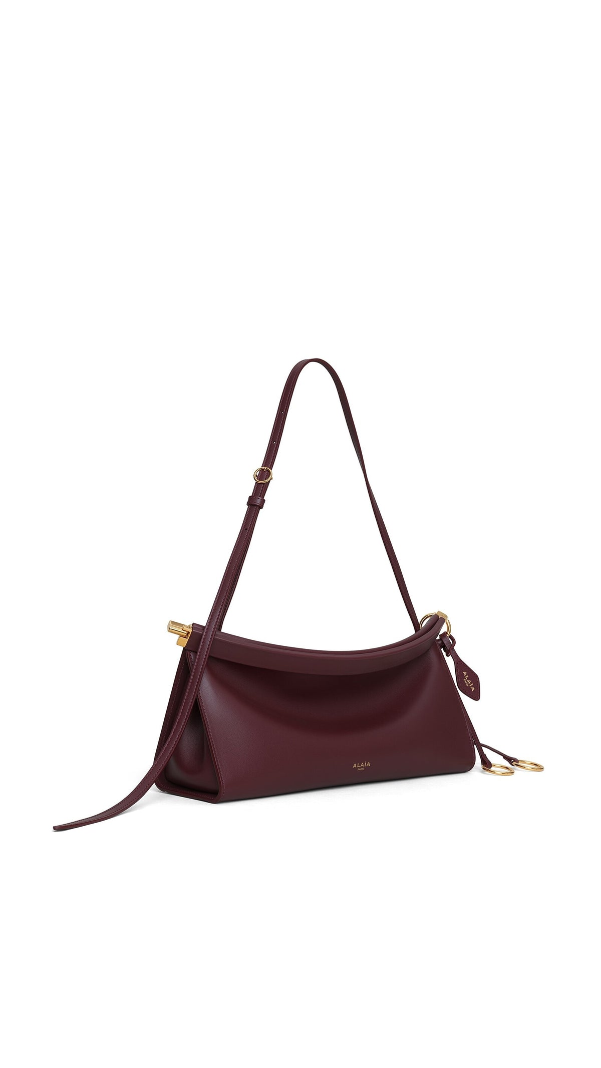 Alaïa Le Click East West Medium Bag In Calfskin