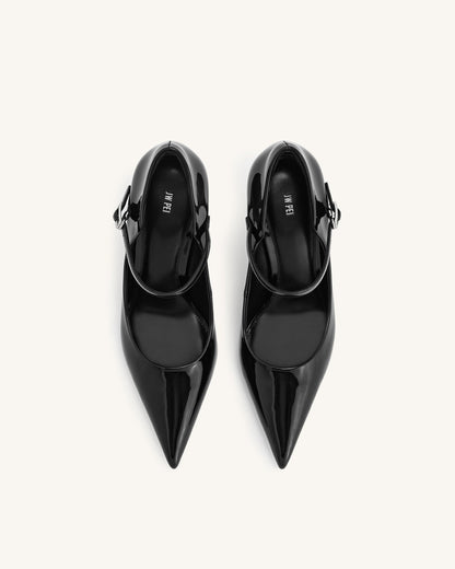 Jw Pei Thalina Patent Leather Pumps Black