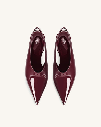 Jw Pei Vivovr High Heel Pumps Burgundy