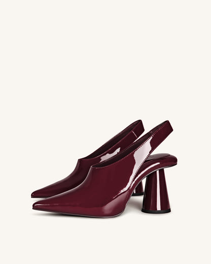 Jw Pei Vivovr High Heel Pumps Burgundy