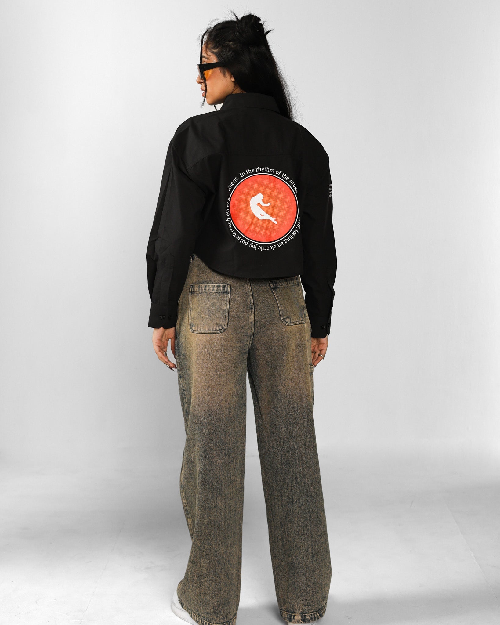 ECSTATIC DANCE WOMEN CROPPED SHIRT