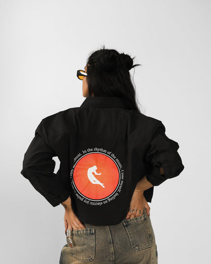 ECSTATIC DANCE WOMEN CROPPED SHIRT