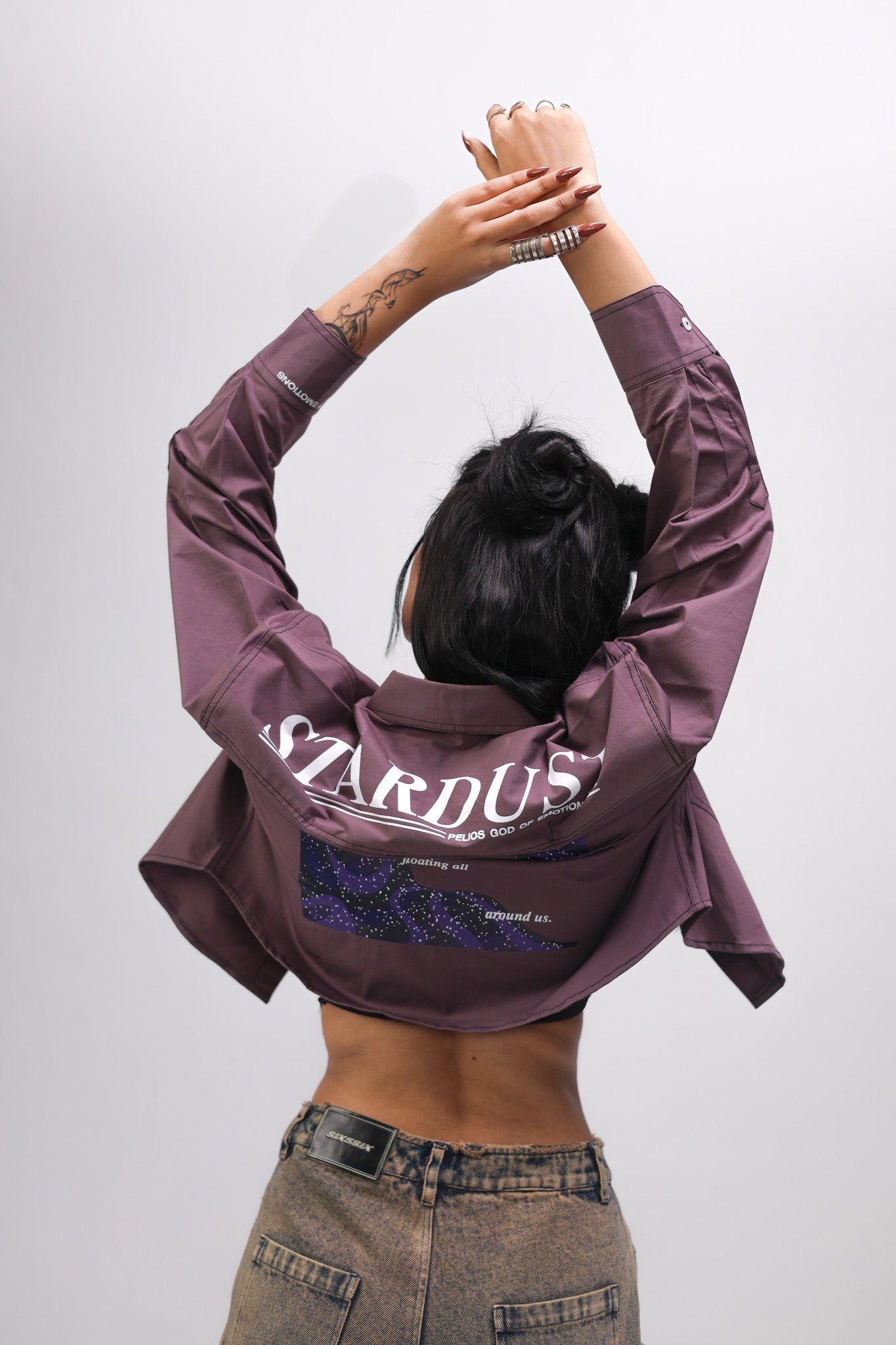 STARDUST WOMEN CROPPED SHIRT