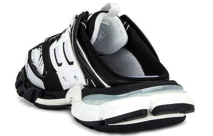 Balenciaga Track Mule Black White