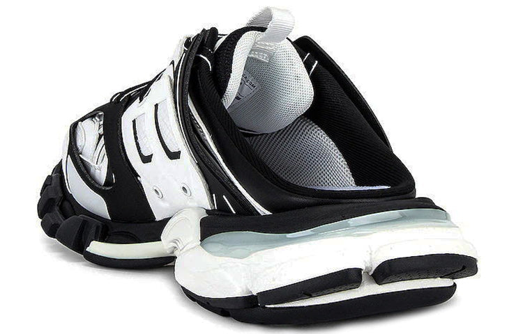 Balenciaga Track Mule Black White
