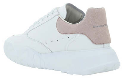Alexander McQueen Oversized Court Trainer White Patchouli (Women's)