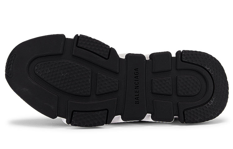 Balenciaga Speed Clear Sole Black White (Women's)