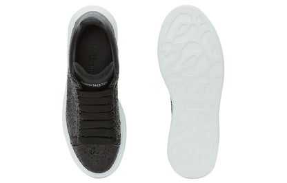 Alexander McQueen Oversized Black Glitter (Women's)