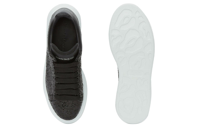 Alexander McQueen Oversized Black Glitter (Women's)