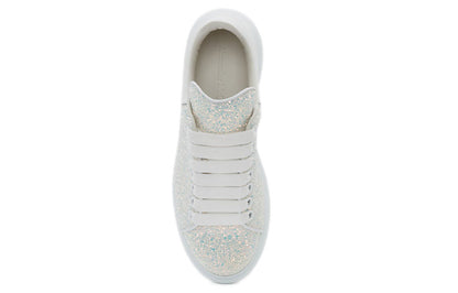 Alexander McQueen Oversized White Ice Glitter (Women's)
