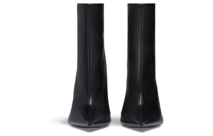 Balenciaga Witch 110mm Booties Black Sheepskin (Women's)