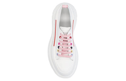 Alexander McQueen Tread Slick Low Lace Up White Multi (Women's)
