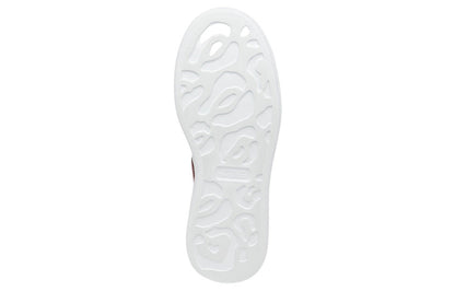 Alexander McQueen Oversized White Silver Red Metallic