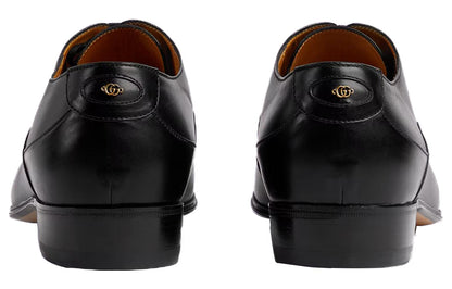 Gucci Lace-up Shoe With Double G Black