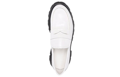 Alexander McQueen Wander Loafer White Black (Women's)