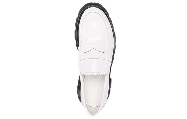 Alexander McQueen Wander Loafer White Black (Women's)