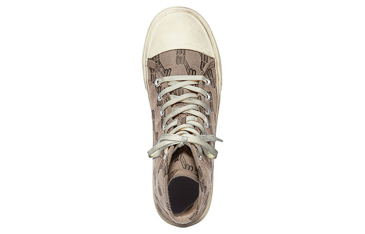 Balenciaga Paris BB Monogram High-Top Grey (Women's)
