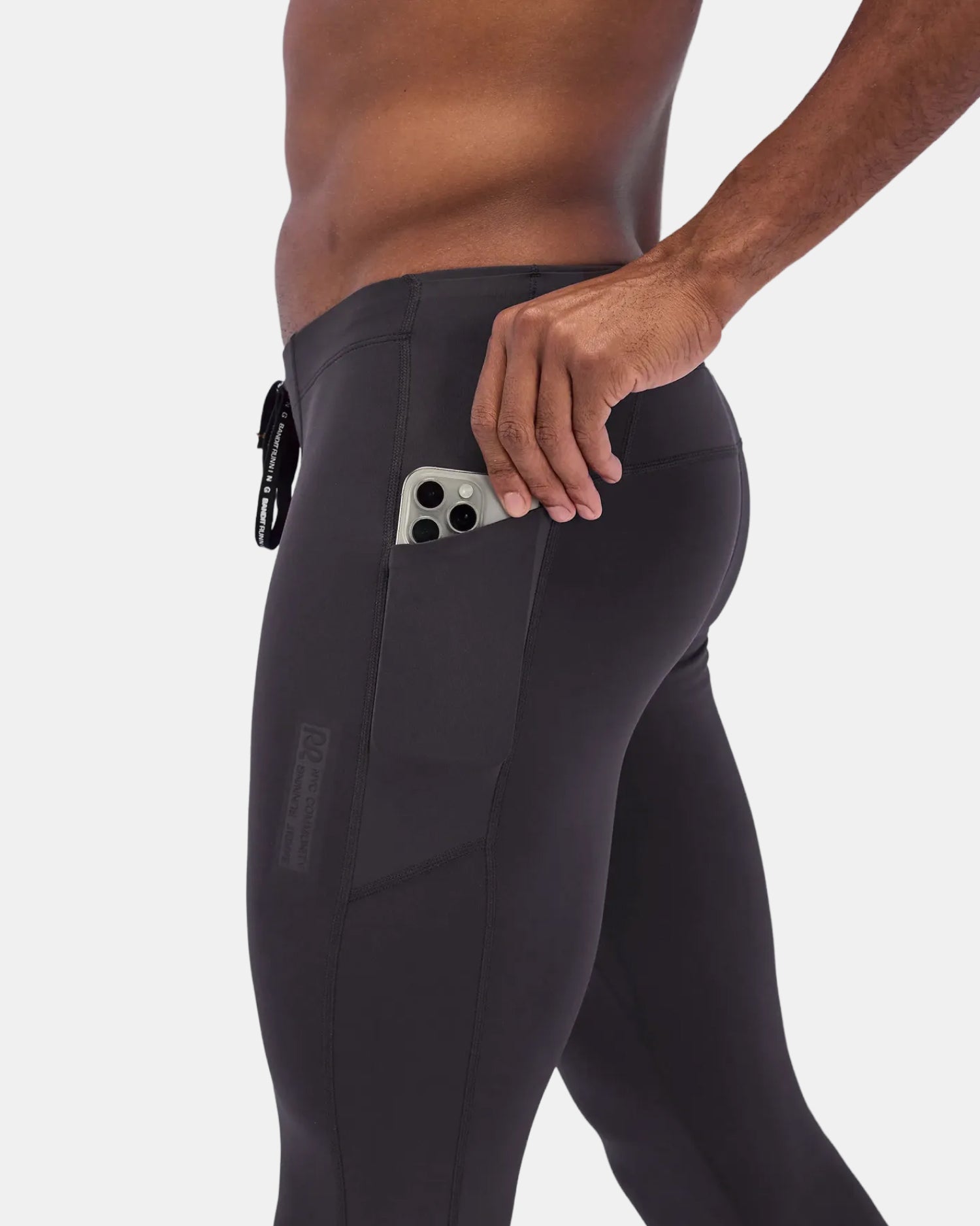 Bandit Mens Brushed Stamina Tights Shadow