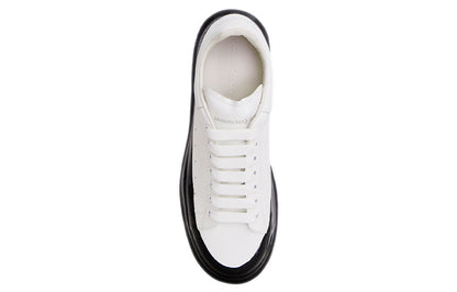 Alexander McQueen Oversized Paint Dipped White Black