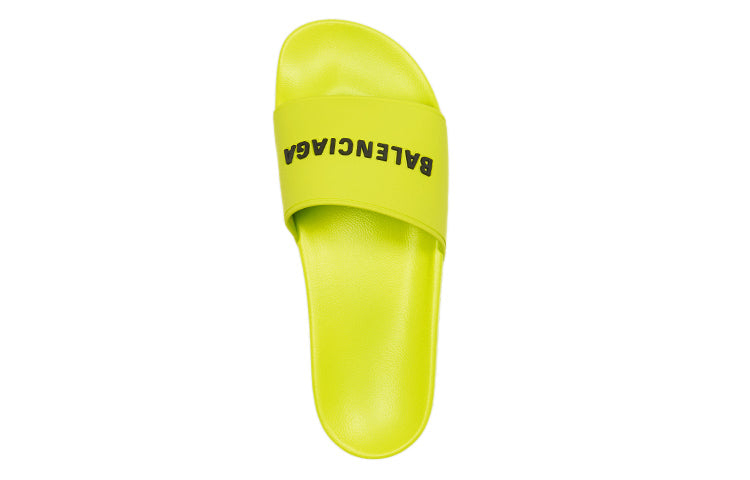 Balenciaga Pool Slide Lime