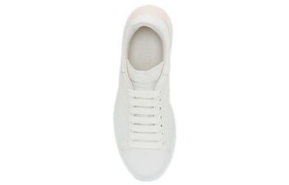 Alexander McQueen Oversized Drop Heel Counter Print White Rose (Women's)