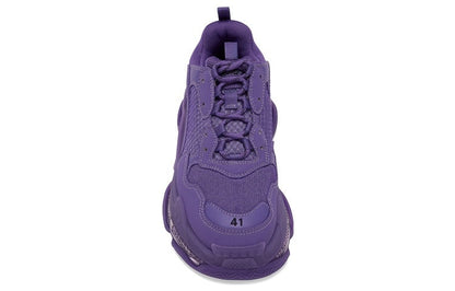 Balenciaga Triple S Clear Sole Deep Purple