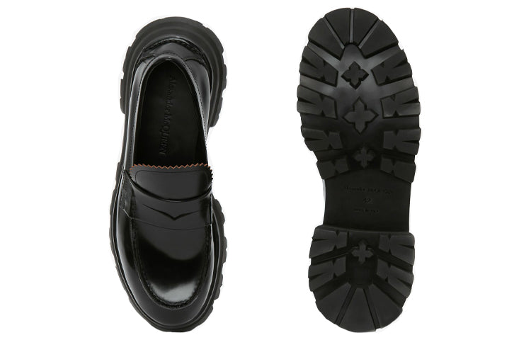 Alexander McQueen Penny Loafer Black