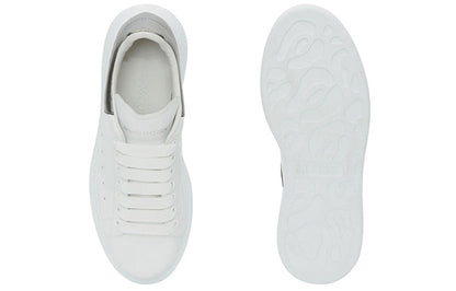 Alexander McQueen Oversized White Metallic