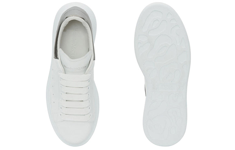 Alexander McQueen Oversized White Metallic