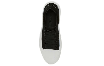 Alexander McQueen Deck Skate Plimsoll Lace-Up Black (Women's)