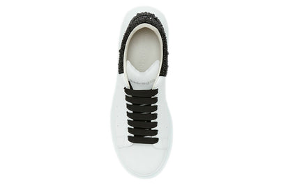 Alexander McQueen Oversized White Black Crystals