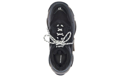 Balenciaga Triple S Black Clear Sole (Women's)