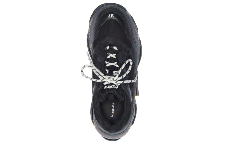 Balenciaga Triple S Black Clear Sole (Women's)