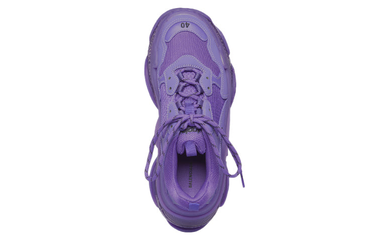 Balenciaga Triple S Clear Sole Deep Purple (Women's)
