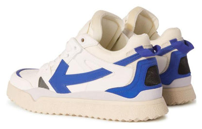 OFF-WHITE Sponge Mid Top White Blue